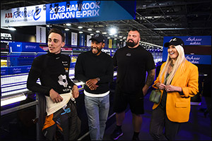 Formula E Car Hits 218 km/h Top Speed Indoors to Smash Guinness World Records™ Title