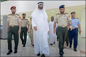 His Excellency Mohammed Ahmed Al Bowardi, UAE Minister of State for Defense Affairs Tours Dubai Airshow Site