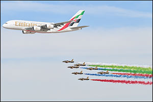 Commercial Aviation Orders Dominate Deals on Day One of Dubai Airshow 2023
