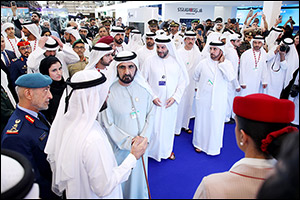 Emirates Received Royal Delegation at the 2023 Dubai Air Show