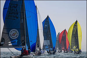 SB20 Triple Sailing Championships Presented by Dubai Duty Free and Dubai Offshore Sailing Club Commences on 1st December 2023