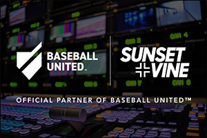 Baseball United Partners with Global Sports Producer Sunset+Vine to Broadcast Inaugural Showcase Event