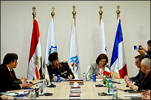Arab International Optronics, National Service Projects Organization and Thales signed a Joint Venture Agreement during Egypt Defense EXPO