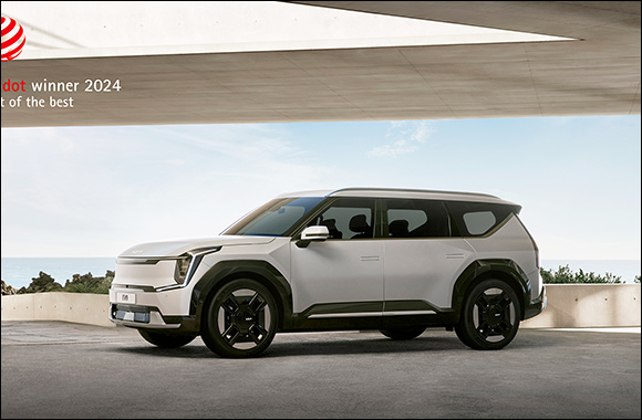 Kia EV9 wins coveted Red Dot: 'Best of the Best' Award