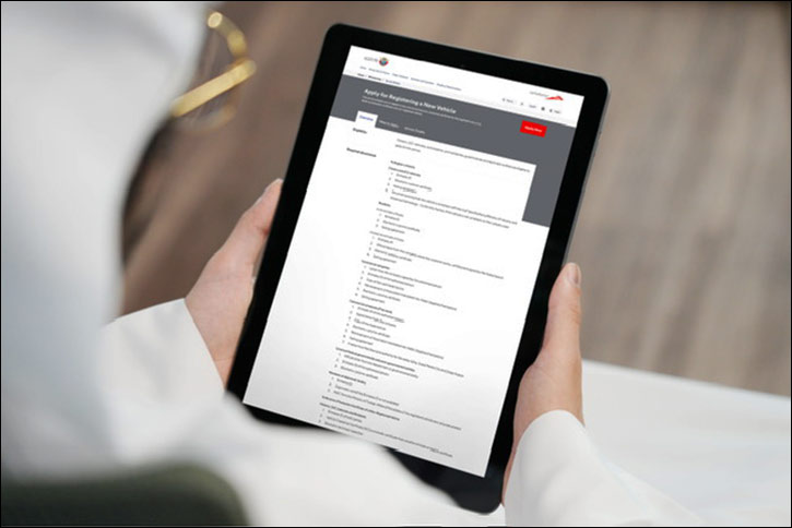 RTA Streamlines and Integrates Vehicle Licensing Services, Reducing Transactions by 74% from 54 to 14