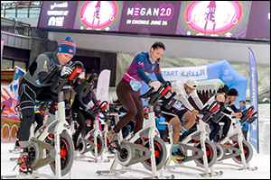 Impressive Emirati Victory at Inaugural Snow Duathlon in Ski Dubai with 209 Athletes from 49 Countries