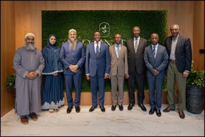 Owekitibwa Charles Peter Mayiga, Prime Minister of Buganda Kingdom, Uganda, visits Fakhruddin Properties' Dubai office