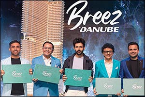 Premium Waterfront Residences: Breez by Danube  Becomes Dubai Maritime City's Tallest Tower with  Panoramic Sea Views