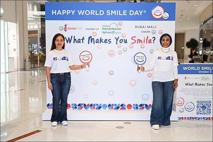 Smile Train Dubai Celebrates World Smile Day® With the Support of Dubai Humanitarian