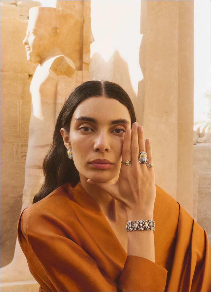 Azza Fahmy presents the scarab collection the culmination of years of cultural and artistic discovery