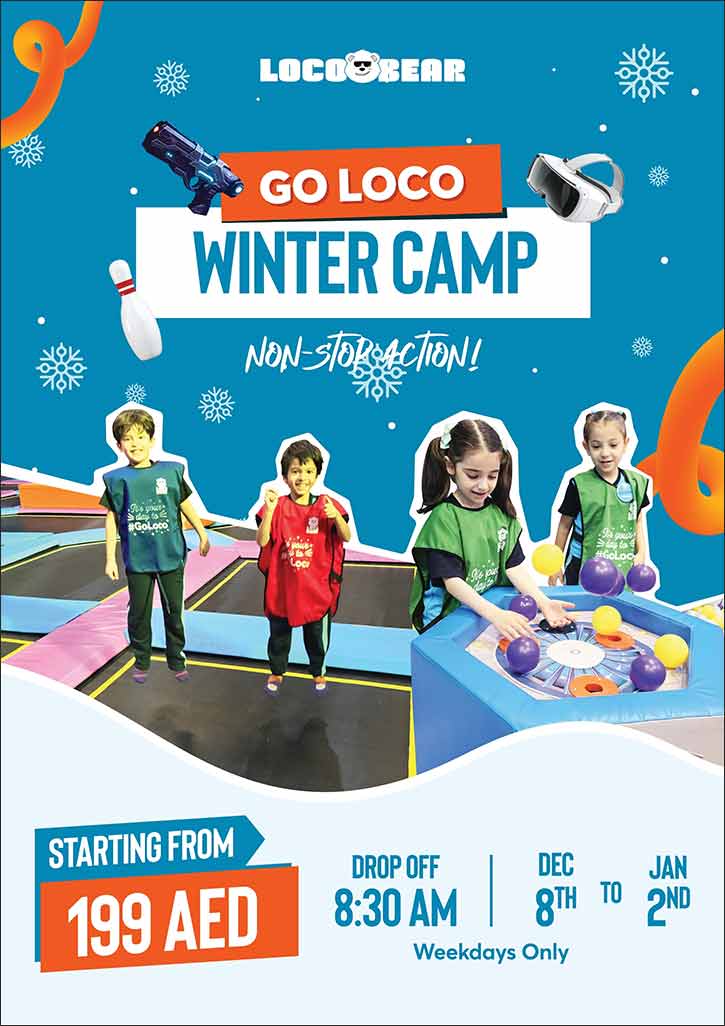 Loco Bear turns winter break into a wild indoor adventure with its ‘GO LOCO Winter Camp'