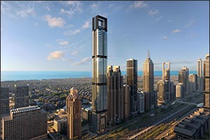 Nikken Sekkei's design for Trump Tower Dubai by Dar Global reimagines high-rise luxury living above clouds