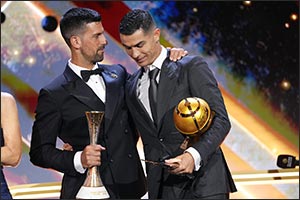 Dembélé, PSG, Bonmatí and Yamal score big wins at the 16th BEYOND Developments GLOBE SOCCER Awards