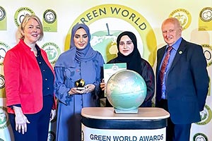 Ports, Customs and Free Zone Corporation wins Green World Award for global leadership in CSR