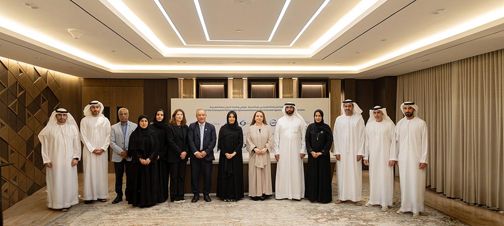 Under the directives of Hamdan bin Zayed, Environment Agency – Abu Dhabi (EAD) signs Framework Partnership Agreement with International Union for Conservation of Nature (IUCN)