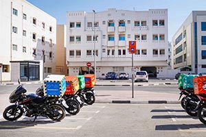 RTA Readies Air-Conditioned Rest Areas for Delivery Bike Riders Ahead of Summer