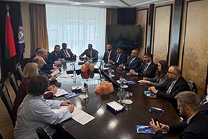 HE Al Zeyoudi meets Prime Minister Turchin during official visit to Belarus