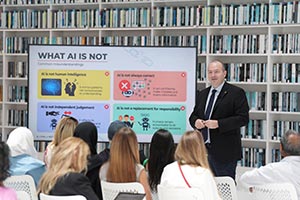 Mohammed Bin Rashid Library Organises Session to Spread Awareness on Artificial Intelligence and Modern Technologies