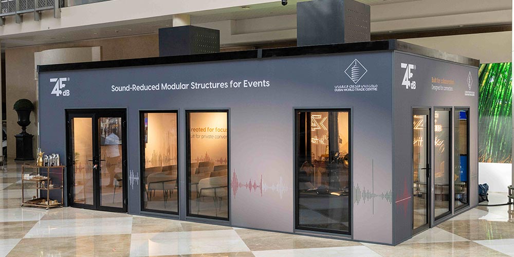DWTC Expands Smart Event Infrastructure, partners with -45dB to Introduce Sound-Reduced Modular Meeting Spaces Across its Venues