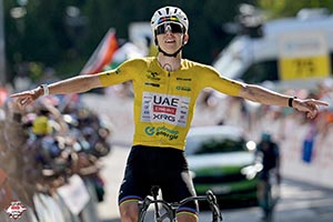 Tadej Pogačar takes his third stage win and overall title at Tour de Suisse