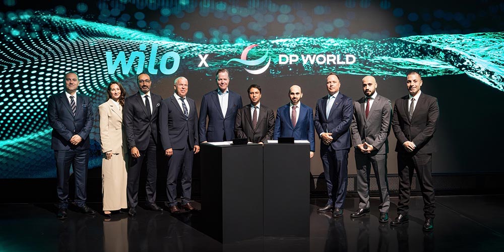 Wilo and DP World expand partnership on sustainable water technology and smart logistics