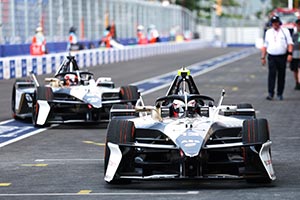Chaotic sanya e-prix brings mixed fortunes for jaguar tcs racing as da costa classified fourth and evans retires