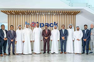 Hotpack welcomes UAE Minister of Economy and Tourism H.E. Abdulla bin Touq Al Marri to its NIP plant