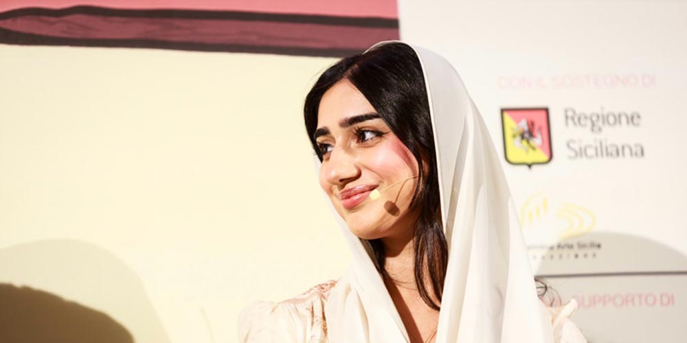 Emirati Poet Shamma Al Bastaki Represents the UAE at Taobuk Festival in Sicily