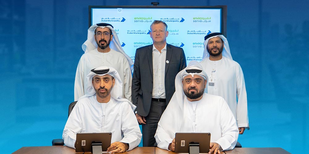 Dubai Municipality and Enviroserve sign strategic agreement to enhance e-waste recycling and support circular economy in Dubai