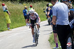 Kevin Vermaerke produces strong second-place finish at Tour of Austria