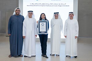 Awqaf Abu Dhabi's Mother of the Nation Endowment for Orphans breaks Guinness World Records™ with AED 3 Billions