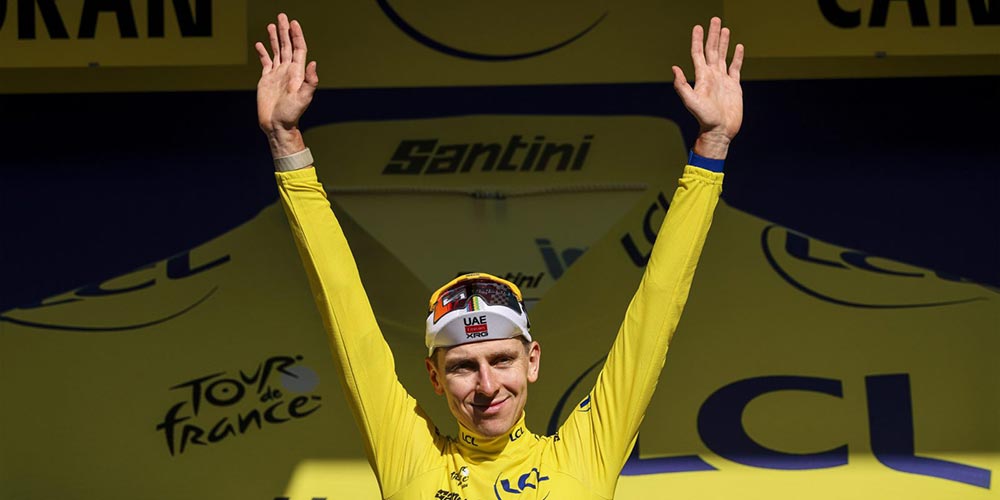 Tadej Pogačar extends Tour de France lead with Bastille Day victory
