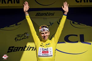 Tadej Pogačar extends Tour de France lead with Bastille Day victory