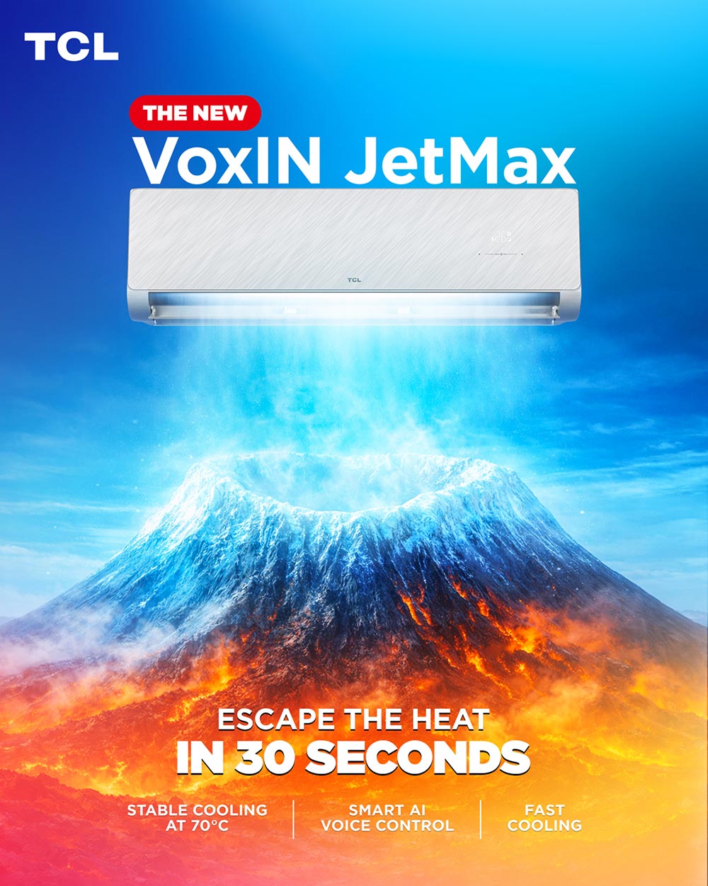 TCL Extends its Global Leadership from Television to Air Conditioning with Launch of VoxIN JetMax in the UAE
