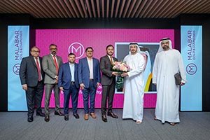 His Highness Sheikh Mohammed bin Sultan bin Khalifa Al Nahyan Visits Malabar International Hub in Dubai