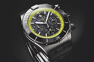 A Bespoke Breitling Super Chronomat Designed Exclusively For Aston Martin Valhalla Owners