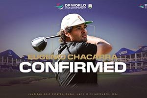 Race to Dubai leader Chacarra targets European Number One crown at DP World Tour Championship