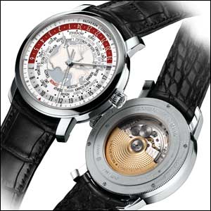 Patrimony Traditionnelle World Time for Only Watch 2013 Enhanced reading of all the world's time zones