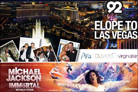 ‘Elope to Vegas' For a Dream Wedding with Dubai 92 and Duvent