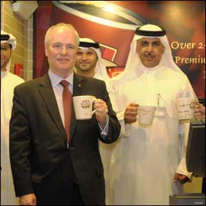 H.E. Ross Miller Consul General of Canada to Dubai and the Northern Emirates inaugurates Tim Hortons at EPPCO