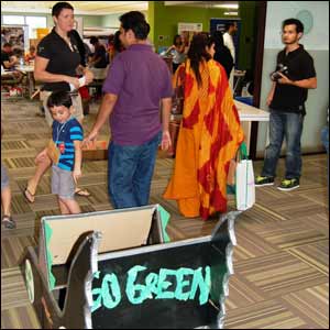 Wave of Cardboard Inspired Creativity Displayed on Global Cardboard Challenge Day in Dubai