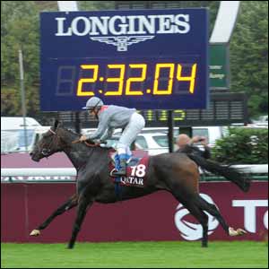 Longines Official Timekeeper of the Qatar Prix de l'Arc de Triomphe