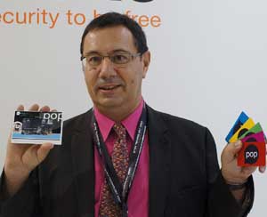 Gitex 2013 - Gemalto showcases new NFC use cases with its innovative POPWings NFC business card solution
