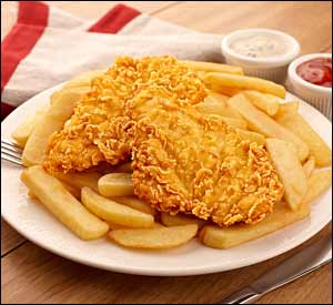 Crispy Chicken & Chips Joins the London Fish & Chips Menu