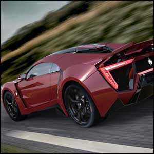 W Motors unveils its First Arabian Hypercar Production, the “Lykan HyperSport 2014”, at the Dubai International Motor Show