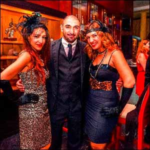 Boggi hosts a Great Gatsby themed cigar night for their clientele at the BICE in Bahrain