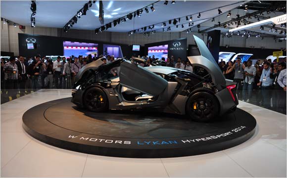 Unveiled at the Dubai International Motor Show, the first Arabian Hypercar “Lykan HyperSport 2014” is all set to conquer the world