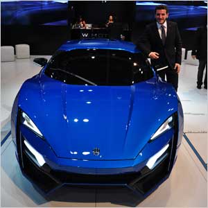 Unveiled at the Dubai International Motor Show, the first Arabian Hypercar “Lykan HyperSport 2014” is all set to conquer the world