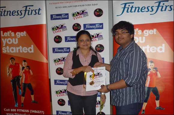 Fitness First Quiz Time 2013:The Biggest Inter College & Corporate Quiz in UAE