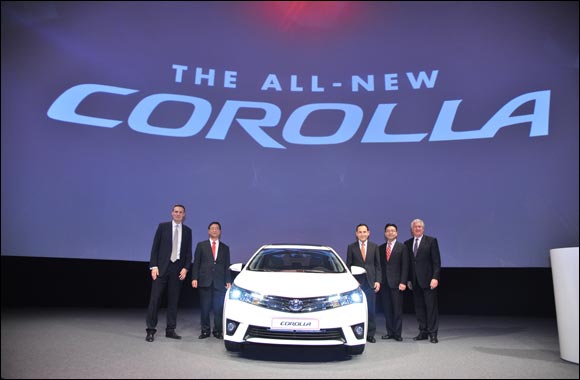 All-new Toyota Corolla 2014 steps into the spotlight